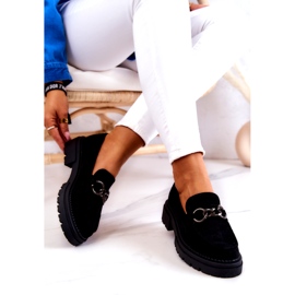 Mocasines Mujer Ante La.Fi Black Willows negro 3