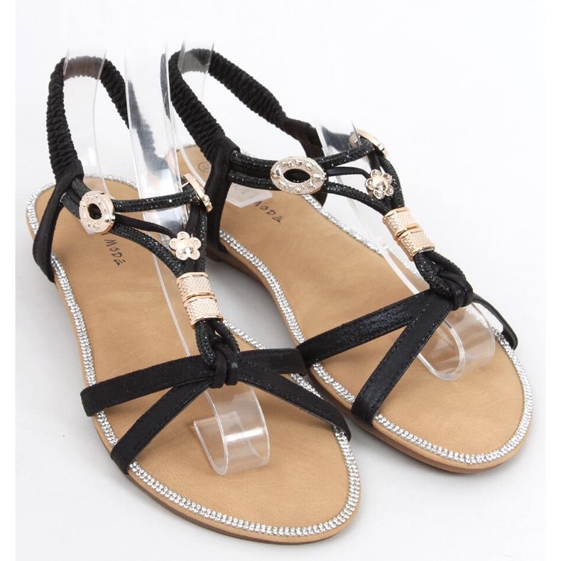 Sandalias mujer Clevon Negras negro 2