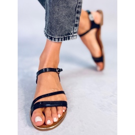 Sandalias mujer Dana Black negro 1