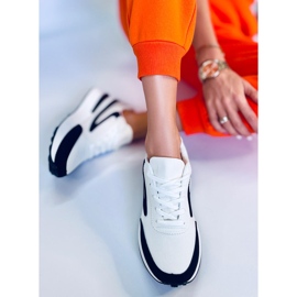 Zapatillas deportivas de mujer Naila Negras blanco negro 3