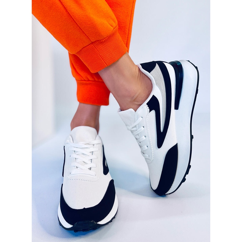 Zapatillas deportivas de mujer Naila Negras blanco negro 1