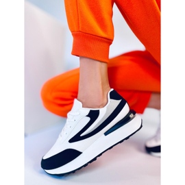 Zapatillas deportivas de mujer Naila Negras blanco negro 2
