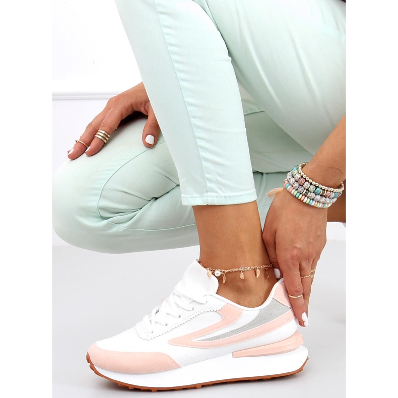 Zapatillas deportivas de mujer Naila Rosa blanco rosado 1 Zapatillas deportivas de mujer Naila Rosa blanco rosado 1