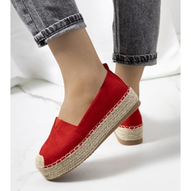 Alpargatas de mujer Rhianne rojas rojo 2