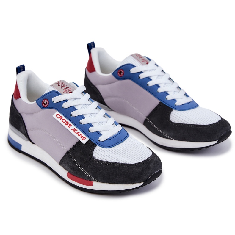 Zapatillas Deportivas Hombre Cross Jeans JJ1R4010C Gris 1 Zapatillas Deportivas Hombre Cross Jeans JJ1R4010C Gris 1