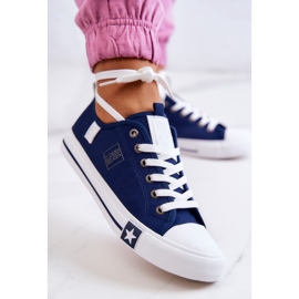 Zapatillas Clásicas Bajas Big Star JJ274256 Azul Marino 3