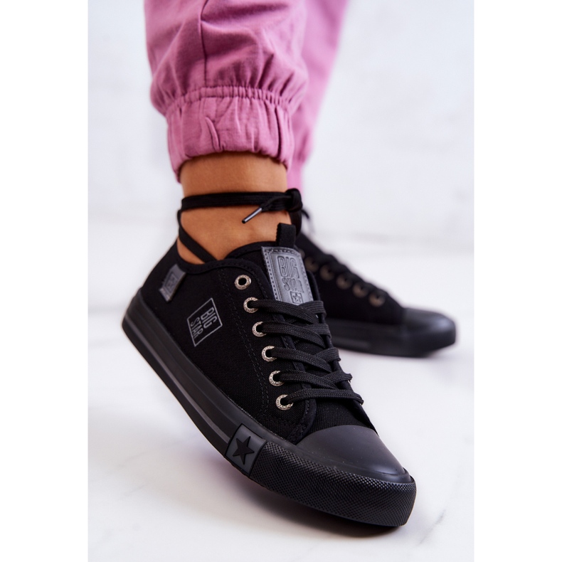 Zapatillas Clásicas Bajas Big Star JJ274257 Negro 2