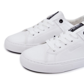 Sneakers de Hombre en Piel Big Star JJ174105 Blanco y Negro 5