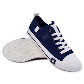 Zapatillas Bajas de Hombre Big Star JJ174138 Azul Marino 5