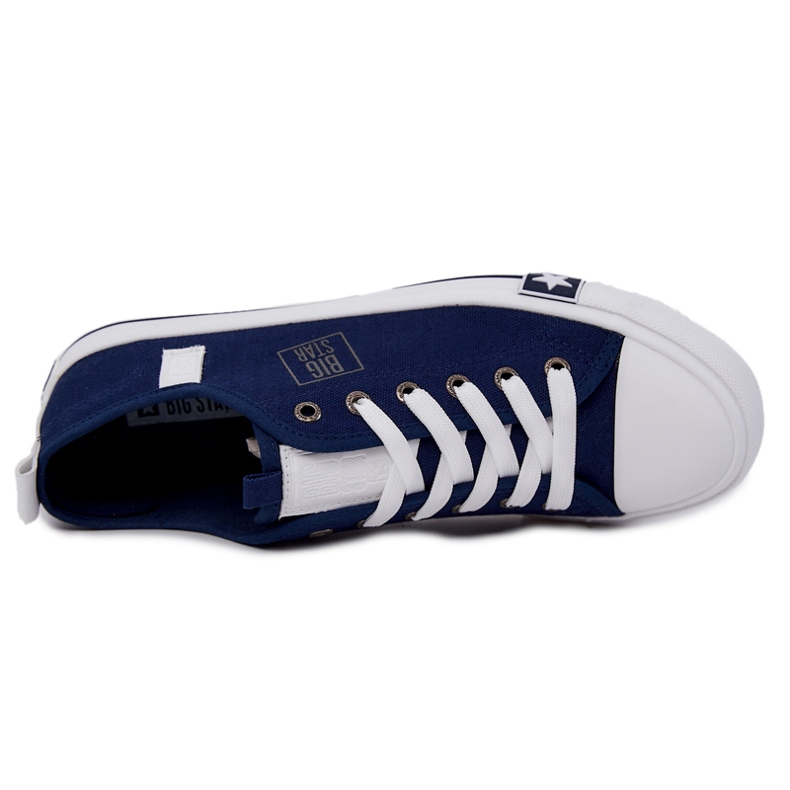 Zapatillas Bajas de Hombre Big Star JJ174138 Azul Marino 1