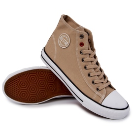 Zapatillas Altas de Hombre Big Star JJ174386 Beige 7