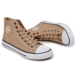 Zapatillas Altas de Hombre Big Star JJ174386 Beige 5