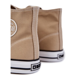 Zapatillas Altas de Hombre Big Star JJ174386 Beige 2