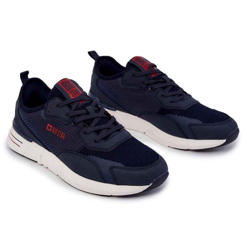 Deportivas Hombre Memory Foam Big Star JJ174293 Azul marino 1 Deportivas Hombre Memory Foam Big Star JJ174293 Azul marino 1