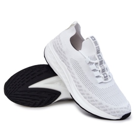 Deportivas Hombre Big Star JJ174166 Blanco gris 8