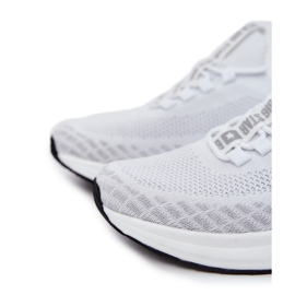 Deportivas Hombre Big Star JJ174166 Blanco gris 5