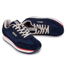 Zapatillas Hombre Memory Foam Big Star JJ174296 Azul Marino 7