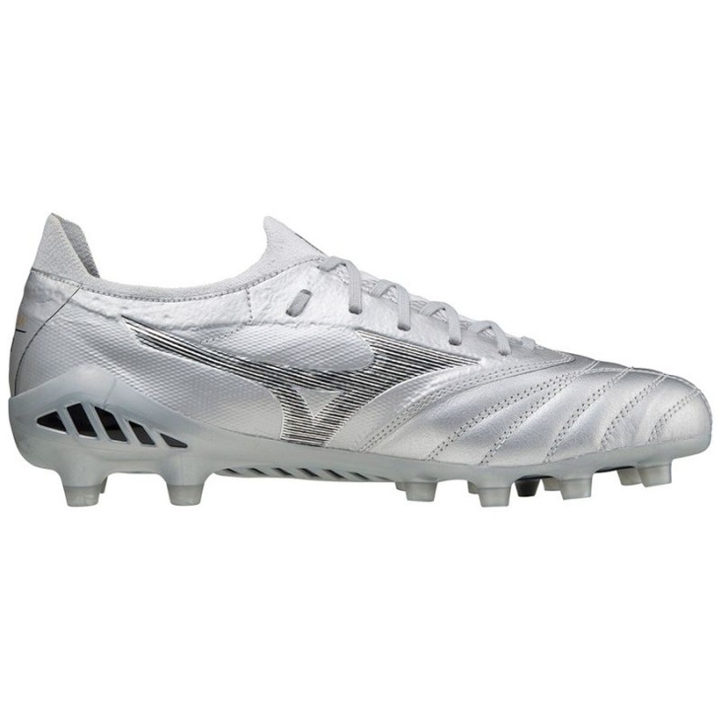 Botas de fútbol Mizuno Morelia Neo Iii ß Elite Md M P1GA219103 gris plata 1