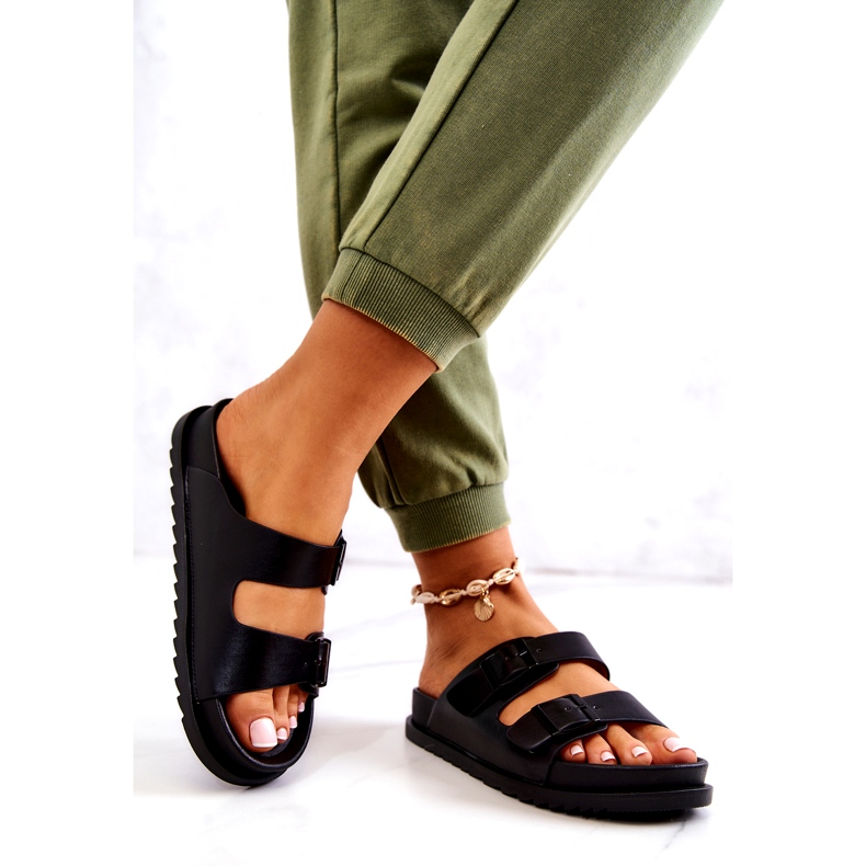 S.Barski Babucha Corina Negra Con Hebilla negro 1 S.Barski Babucha Corina Negra Con Hebilla negro 1