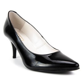 Zapatos De Salón Filippo 2161 Lacado Negro 1