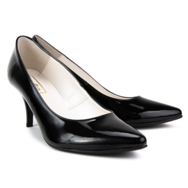 Zapatos De Salón Filippo 2161 Lacado Negro 2