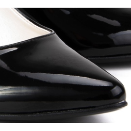 Zapatos De Salón Filippo 2161 Lacado Negro 4
