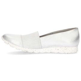 Filippo 02962-11 mocasines plata 2