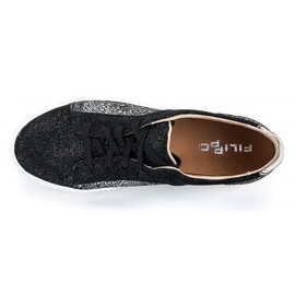 Zapatillas Filippo 480S negro oro dorado 6
