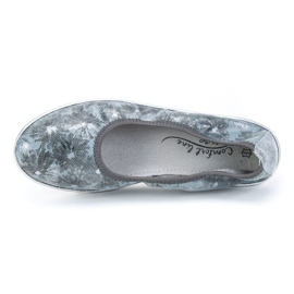 Zapatos de cuero Filippo DP046 / 18 Gr Fl gris azul 3