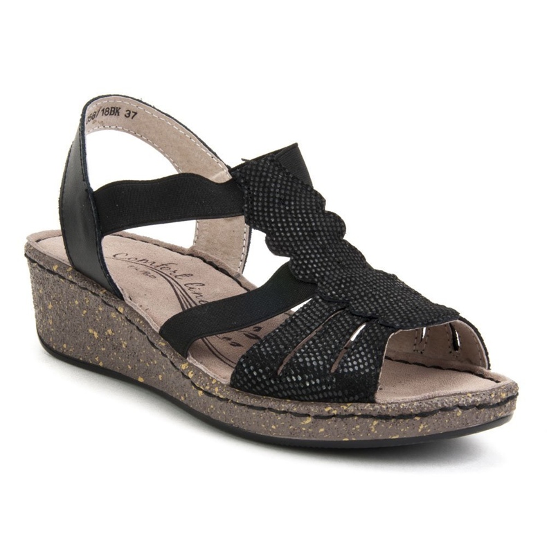 Sandalias Filippo DS056/18 Bk Negro 1