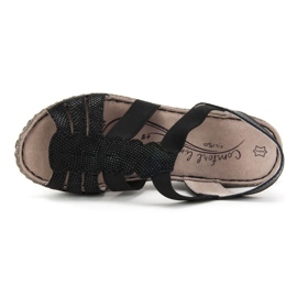 Sandalias Filippo DS056/18 Bk Negro 2