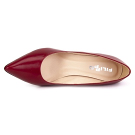 Bombas Filippo F155 Red Lico rojo 3
