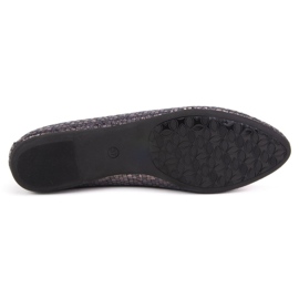 Bailarina Lordsy Filippo H30-324 azul marino plata 5