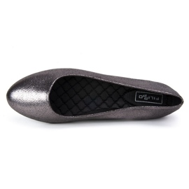 Filippo DP795 / 19 Gf bailarinas grafito gris 4