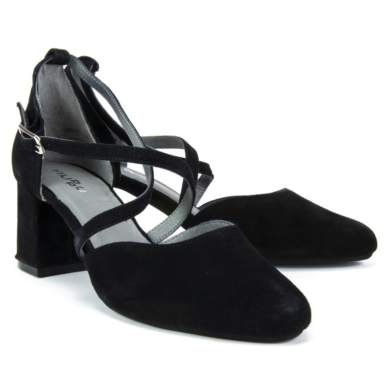 Filippo 04070-01 / 22-1 Zapatos de salón negros 2