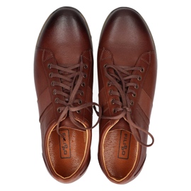 Zapatos de piel Filippo 2063 marrón claro 3
