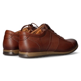 Zapatos de piel Filippo 2063 marrón claro 7