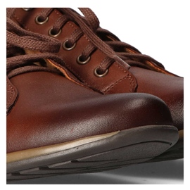 Zapatos de piel Filippo 2063 marrón claro 8