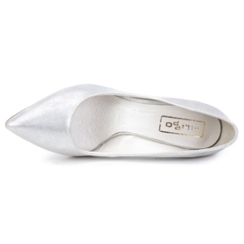 Zapatos de salón Filippo 2571 Dubai plata 6