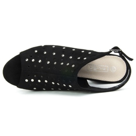 Sandalias Filippo DS770/19 Bk Negro 2