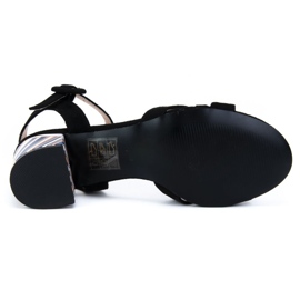 Sandalias Filippo DS818/19 Bk Negro 3