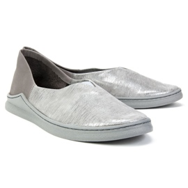 Zapatos Filippo 04078-13 / 00-0 Gris Plata más Rayas multicolor 2