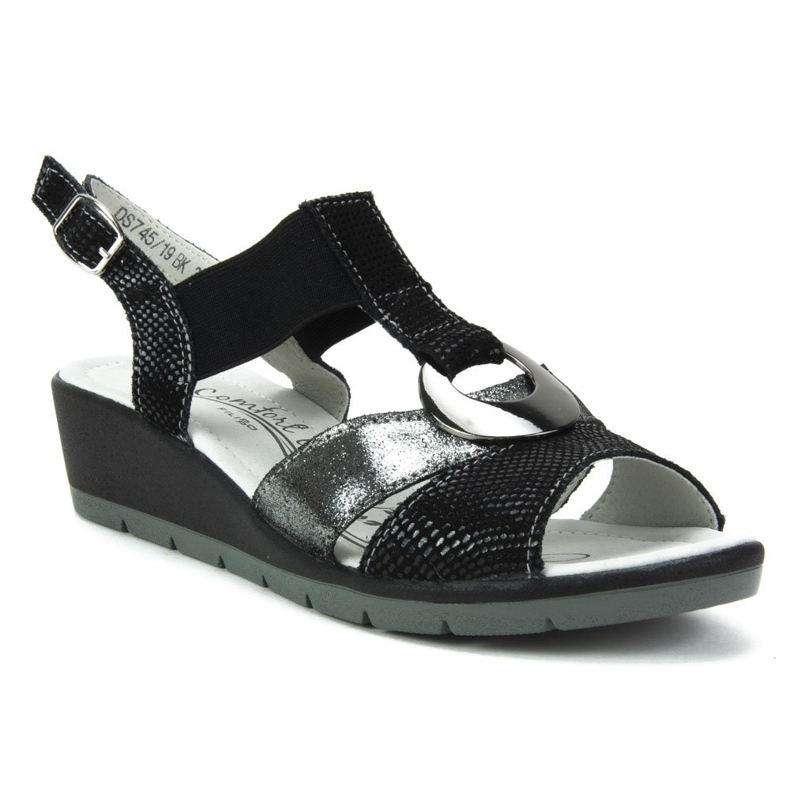 Filippo DS745 / 19 Bk Sandalias negras negro 1