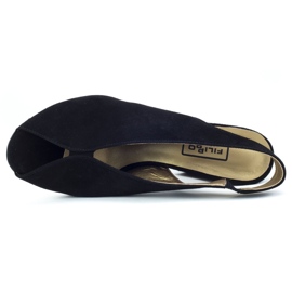 Sandalias Filippo 1448 Ante Negro 3