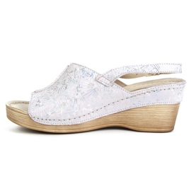 Sandalias Filippo 2216-160-01-1 Gris figa blanco rosado 5