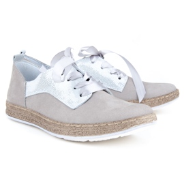 Filippo 511S Calzado nubuck gris plata 2