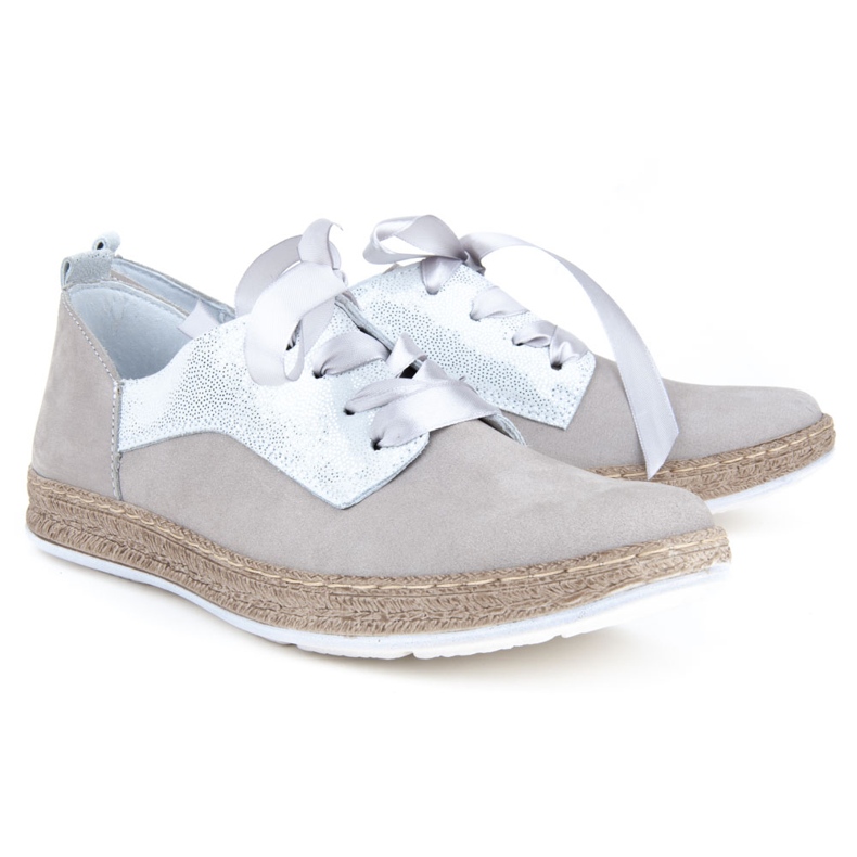 Filippo 511S Calzado nubuck gris plata 2
