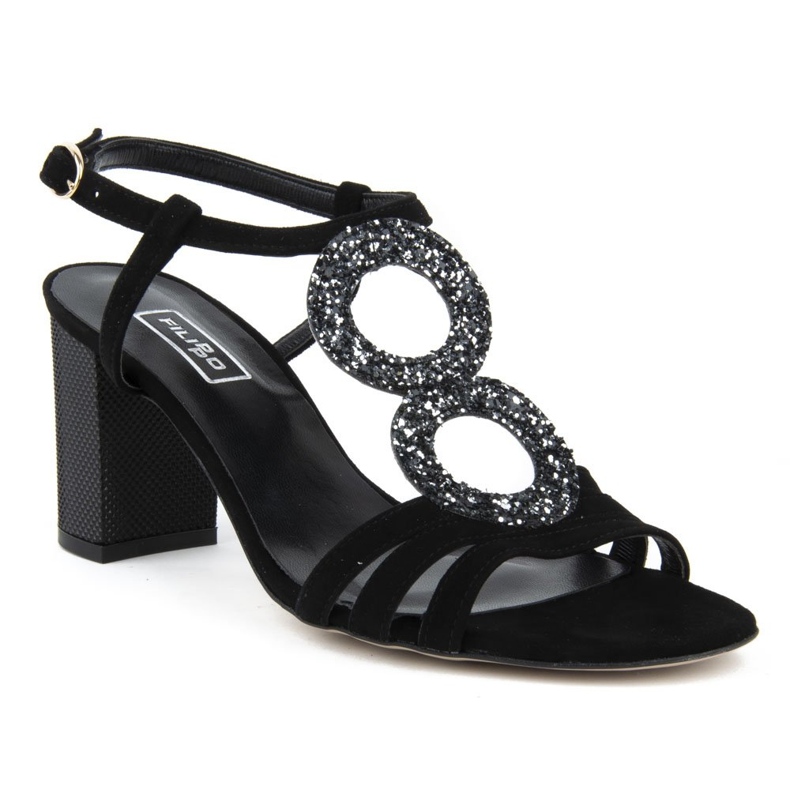 Sandalias Filippo 1453 ante negro 1