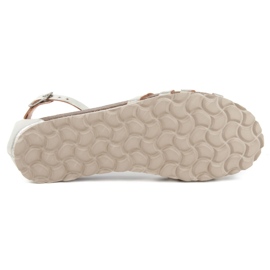 Sandalias Filippo Villa-011 Cristal Platino plata 5