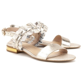 Sandalias Filippo 500 Oro dorado 2